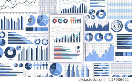 商業資料及印刷資料、各類商業圖表 商業資料及印刷資料、各類商業圖表 117986631