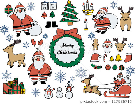 聖誕節插圖集 117986715