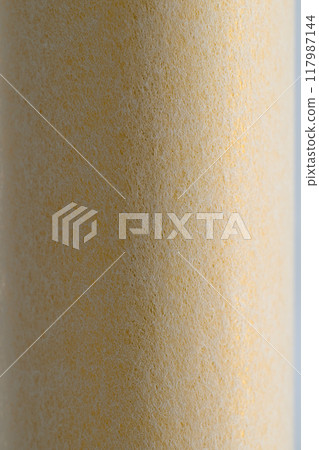 Cylindrical background material made of washi paper Cylindrical background material made of washi paper 117987144
