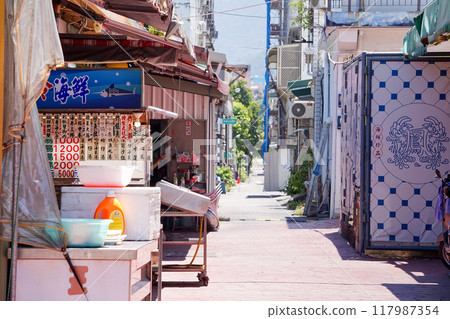 [台灣/台東縣] 城城鎮，有餐廳的後巷 117987354