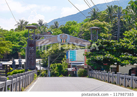 [Taiwan / Jinfeng Township, Taitung County] Scenery of an indigenous village near Jinlun Station on the South Loop Line 117987383