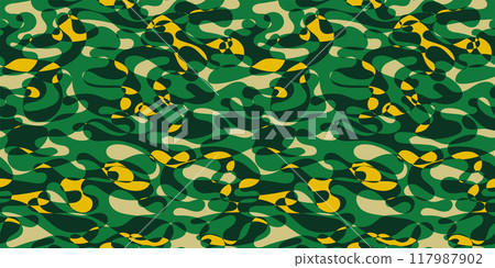 Camouflage pattern texture background material 117987902