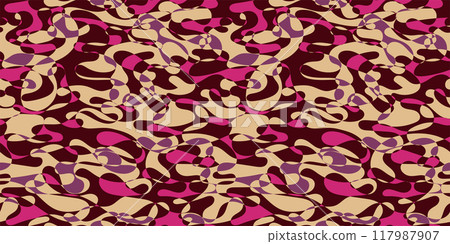 迷彩花紋紋理背景素材 117987907