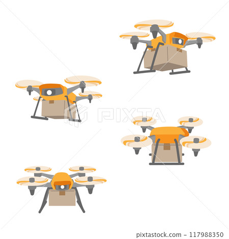 Material of a drone carrying luggage Material of a drone carrying luggage 117988350