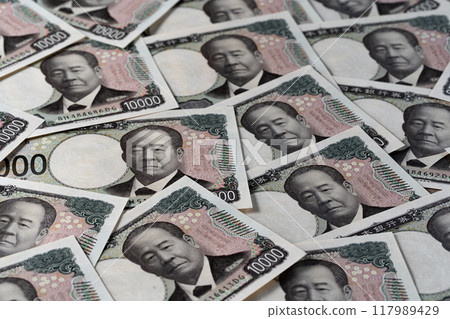 新版 10,000 日圓紙幣形象 澀澤英一 117989429