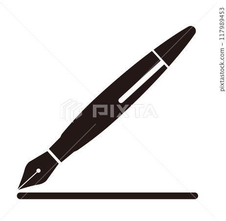Fountain pen icon 117989453