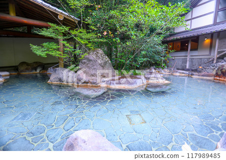 Open-air bath 117989485