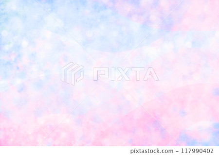 春天形象光波背景素材粉紅藍色 117990402