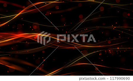 背景波抽象火焰影像 117990690