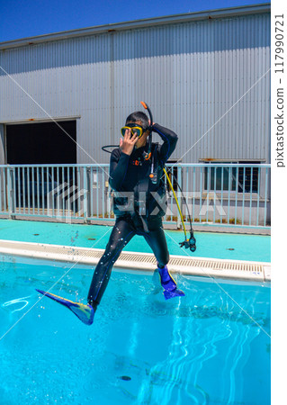Diving course Diving course 117990721