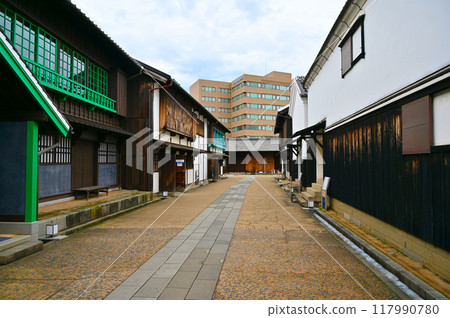 長崎市出島老街景 117990780