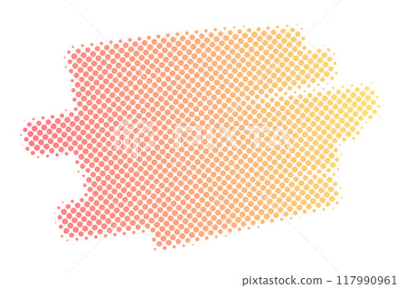 Handwritten halftone underline vector material Handwritten halftone underline vector material 117990961