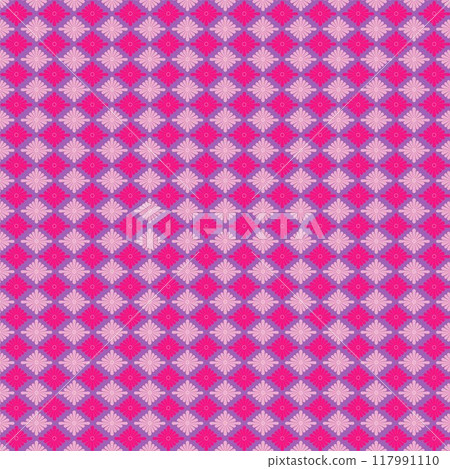 Japanese pattern chrysanthemum diamond wallpaper illustration 117991110