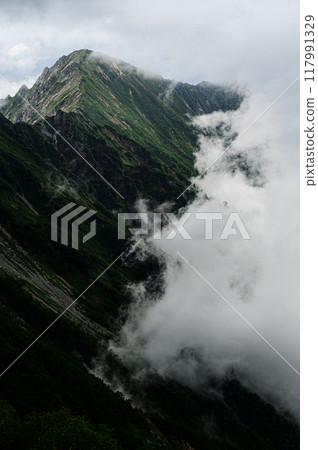 Scenery of the Northern Alps: Mt. Akazawa Scenery of the Northern Alps: Mt. Akazawa 117991329