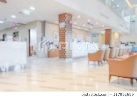 Abstract blur hospital clinic medical interior background Abstract blur hospital clinic medical interior background 117991699