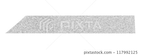 Silver glitter tape strip isolated on white background 117992125
