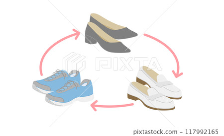 Preventing athlete's foot: Rotate multiple pairs of shoes and keep them dry 117992165