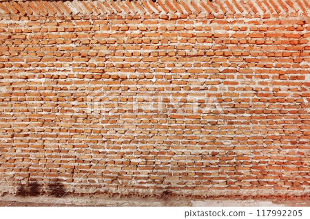 Texture of the brick walls Texture of the brick walls 117992205