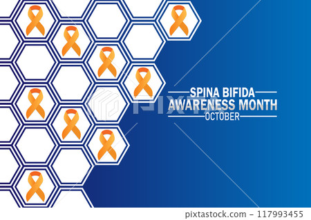 Spina Bifida Awareness Month, background 117993455