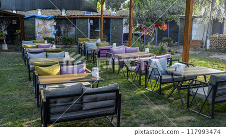 Seating group for garden, restaurant, picnic 117993474