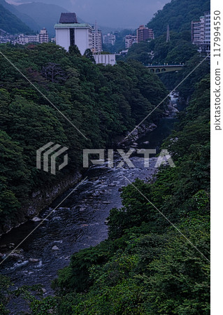 A hidden place surrounded by fresh greenery A hidden place surrounded by fresh greenery 117994550