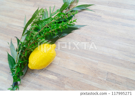 Happy Sukkot holiday 117995271