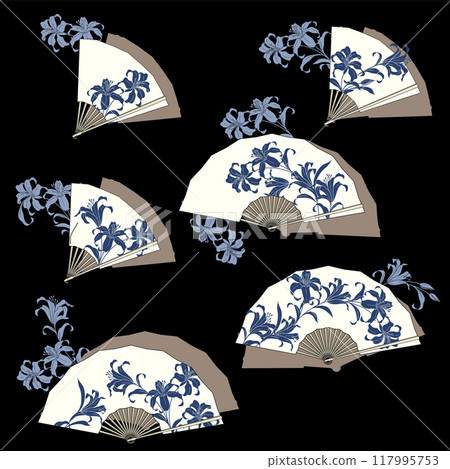 Japanese style. Fan illustration collection, 117995753