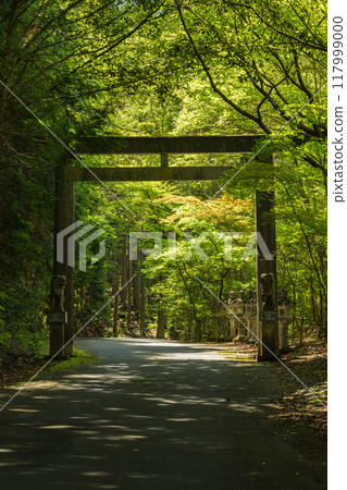 The second torii gate of Ama-no-Iwato in Isobe-cho, Shima City, Mie Prefecture The second torii gate of Ama-no-Iwato in Isobe-cho, Shima City, Mie Prefecture 117999000
