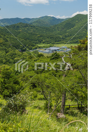 The view from Oumuiwa Rock in Isobe-cho, Shima City, Mie Prefecture, Japan The view from Oumuiwa Rock in Isobe-cho, Shima City, Mie Prefecture, Japan 117999238