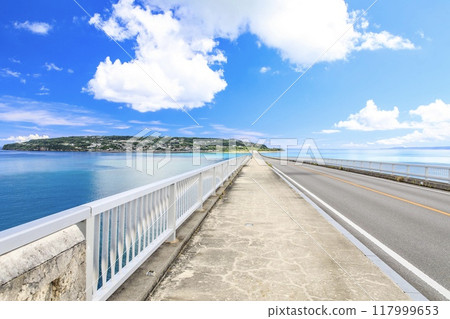 沖繩縣古宇利大橋風景 117999653