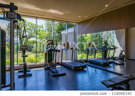 Fitness at the Ritz-Carlton Reserve, Higashiyama Niseko Village, a luxury resort hotel in Niseko, Hokkaido 118000192