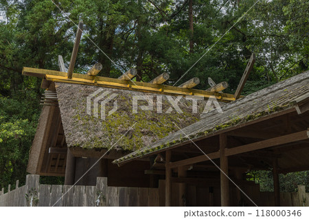 Japan: Geku and Tsuchimiya of Ise Grand Shrine in Ise City, Mie Prefecture 118000346