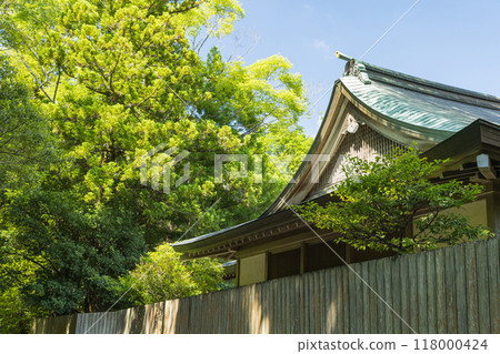 Kotaijingu, the main shrine of the Inner Shrine of Ise Grand Shrine in Ise City, Mie Prefecture, Japan 118000424