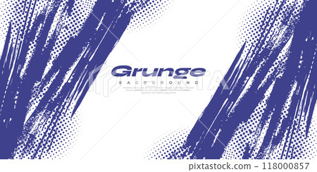 Abstract Background with Blue and White Brush Texture and Halftone Effect. Grunge Sport Background, for Banner or Poster Design Elements Abstract Background with Blue and White Brush Texture and Halftone Effect. Grunge Sport Background, for Banner or Poster Design Elements 118000857