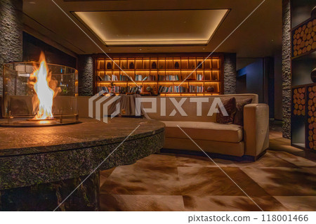 北海道新雪谷度假酒店,東山新雪谷村,麗思卡爾頓保護區夜間大廳酒廊 北海道新雪谷度假酒店,東山新雪谷村,麗思卡爾頓保護區夜間大廳酒廊 118001466