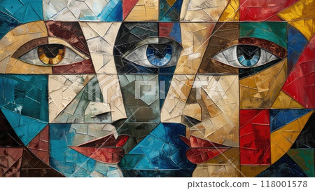 Artistic style cubism 118001578