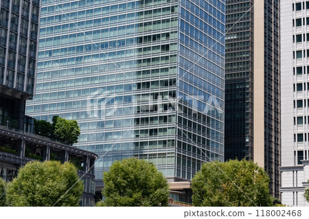 東京丸之內綠色辦公區風景 118002468