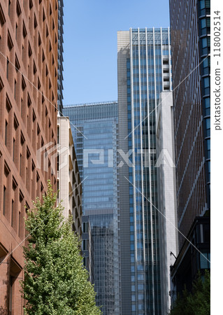 東京丸之內綠色辦公區風景 118002514