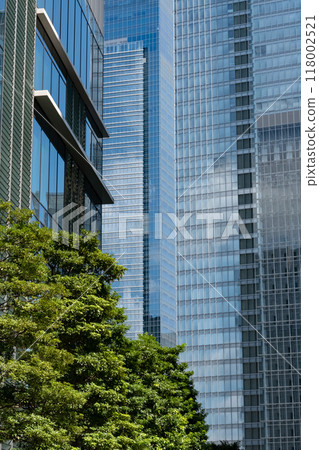 東京丸之內綠色辦公區風景 118002521