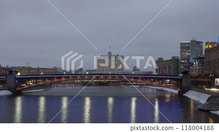 Government house of Russian Federation day to night timelapse hyperlapse, Moscow Government house of Russian Federation day to night timelapse hyperlapse, Moscow 118004188