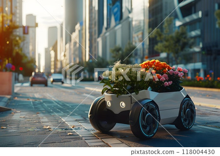 robot, delivery, robotic 118004430