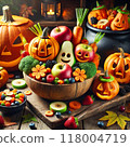 蔬菜萬聖節 118004719