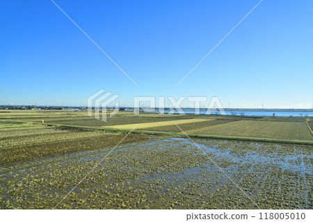 JR East, Kashima Line, train window view from Sawara Station to Kashima-Jingu Station (Winter 2022) JR East, Kashima Line, train window view from Sawara Station to Kashima-Jingu Station (Winter 2022) 118005010