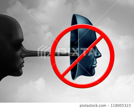 Deepfake Ban Concept 118005323