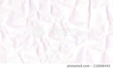 The background texture of old crumpled white paper 118006442