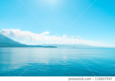 Spectacular ocean view from the boat Spectacular ocean view from the boat 118007497