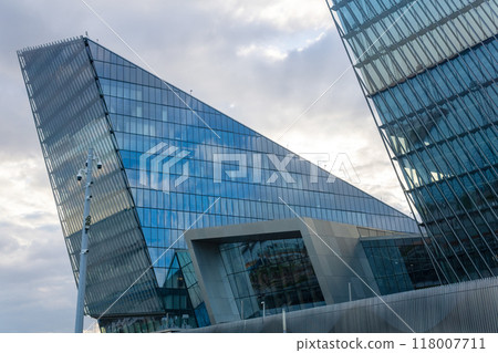 view of the Lakhta Centre building complex in Saint Petersburg 118007711