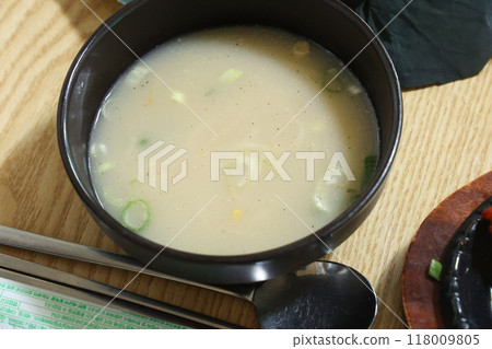 Korea Food. Beef Bone Soup 118009805