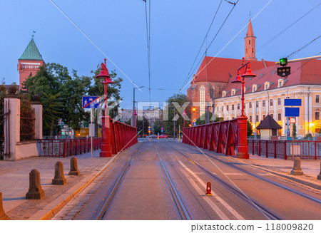 Most Piaskowy at Dusk, Wroclaw, Poland Most Piaskowy at Dusk, Wroclaw, Poland 118009820
