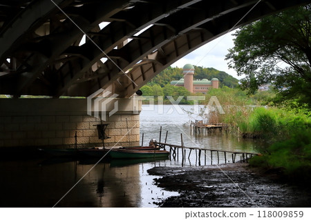 Lake Teganuma and Teganuma Bridge (Chiba Prefecture) 118009859